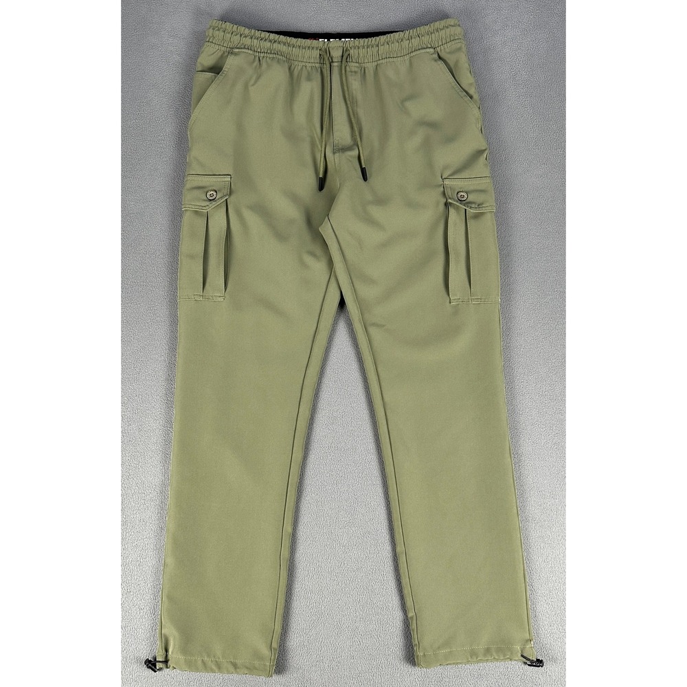 Element Cargo Pants Joggers Mens 34 Green Stretch Performance Skate Hiking